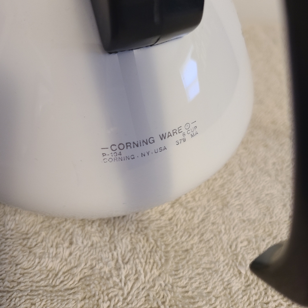 Corning Ware Kettle - Spice Of Life - 6-Cup Coffee/Tea pot with Lid - Picture 10 of 15